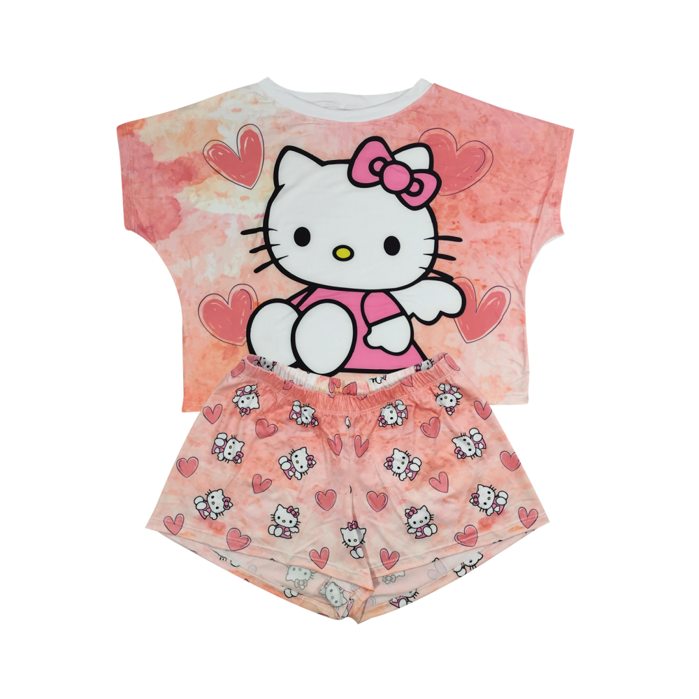 Pijama Mujer Hello Kitty Chris T Shirt - Rokheus Store